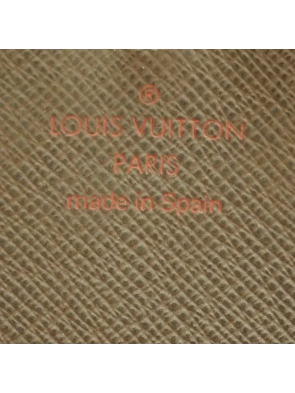 Louis Vuitton Wallet Damier Portefeuille Tresor Ebene